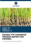 Ziehen Typ Paperpot Transplanter Für Zwiebel