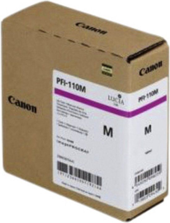 Canon PFI-110M Magenta Inktcartridge