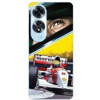 Maniacase Etui Oppo A60 F1 Ayrton Senna Mclaren Legende Formule 1