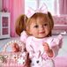 Poupée reborn de 20 pouces, poupée fille avec de longs cheveux
