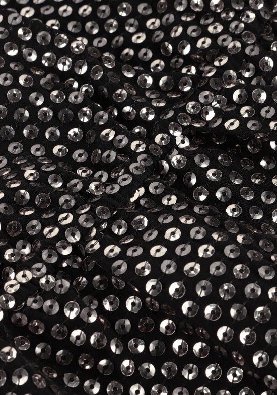 Nik & Nik Nien Dress Meisjes Jurk Zwart Polyester Maat 140