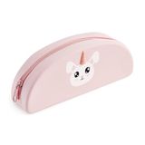 Back2Fun Ovale etui konijn, Roze