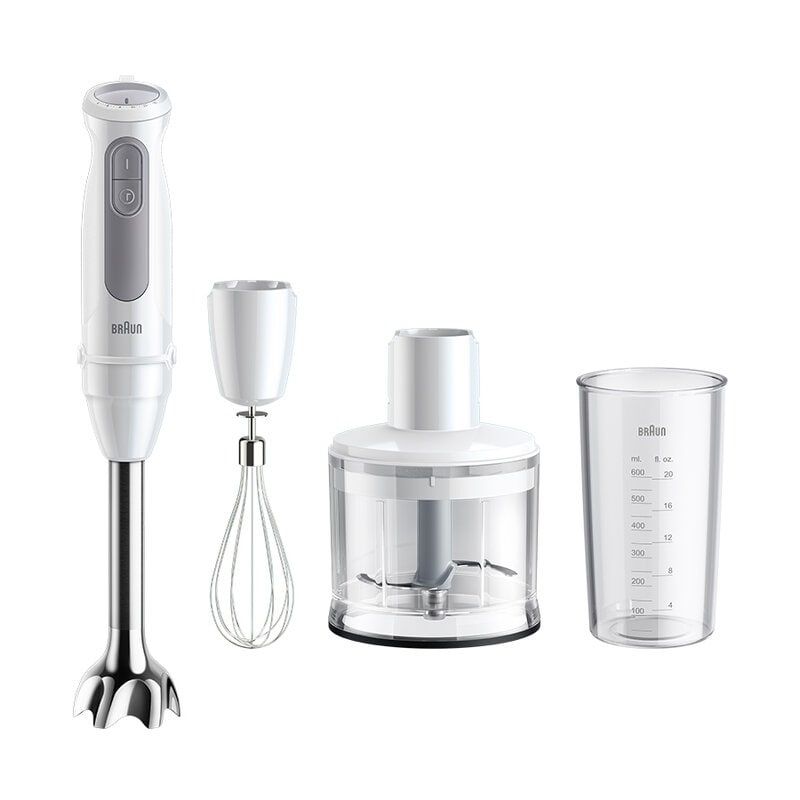 Braun MultiQuick 5 MQ50.236M - Immersion Blender - White - 1000W