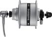 SHIMANO DH-3D37 6 volt/3 watt, 36-gaats centrale vergrendeling Naafdynamo Silver 6-holes