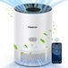 StarTech Luchtzuiveraar - H13 HEPA filter - WiFi - PM2.5 fijnstof filter - CADR 185 m³/u - Geschikt voor ruimtes van 31-40 m² - Zeer stil (25 dB) - Wasbaar filter - Wit, met WiFi