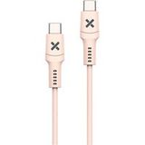 Wefix USB-C naar USB-C 60 W 1 m Roze