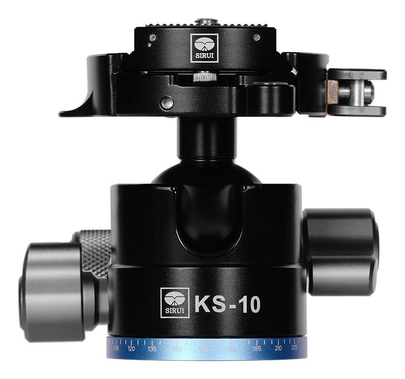 Sirui KS-10 - Ball head - Black - Aluminium - 15 kg