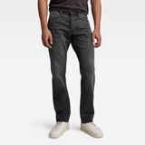 G-Star Mosa Straight Heren Jeans Worn in Black Moon