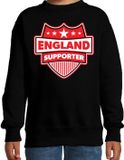 Bellatio Decorations Shoppartners Bv England supporter schild sweater zwart voor kinderen