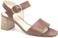 Gabor - Dames - Sandalen met hak - Cognacbruin - Maat 38.5