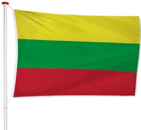 TrendXÂ® Litouwse Vlag - Litouwen - 40x60cm