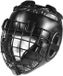 Metal Boxe Casque de boxe avec grille métallique, incluant visière, noir, taille M