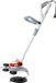 ikra GmbH IKRA 2-in-1 elektrische grastrimmer IGT 650 D-TC, TwinCut-systeem, incl. draadspoel & nylonmes