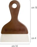 Decora 0271020 Kookspatel Beige/Bruin Kunststof/Roestvrijstaal 140mm/200mm 1 stuk(s)
