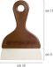 Decora 0271020 Kookspatel Beige/Bruin Kunststof/Roestvrijstaal 140mm/200mm 1 stuk(s)