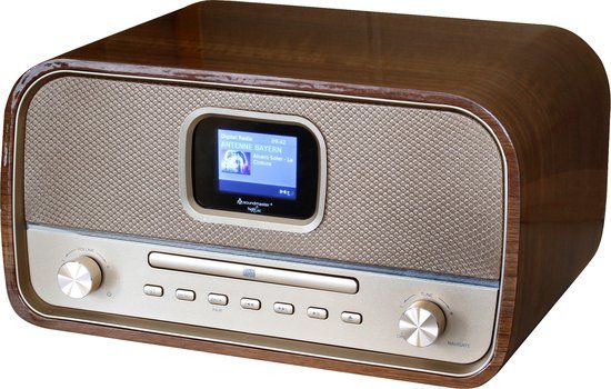 Soundmaster DAB970GOLD - Stereo DAB+ Radio met CD, Bluetooth en USB - Goud