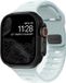 Nomad Sport band FKM pour Apple Watch Series 1 t/m 10 / SE / Ultra (2) (44/45/46/49 mm) - Icy Blue Glow