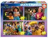 Puzzle set 4-in-1 - 50, 80, 100 and 150 pieces - Progressive - 34 x 24 cm