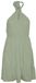Vero Moda Mymilo Halter Mouwloze Korte Jurk Groen M Vrouw