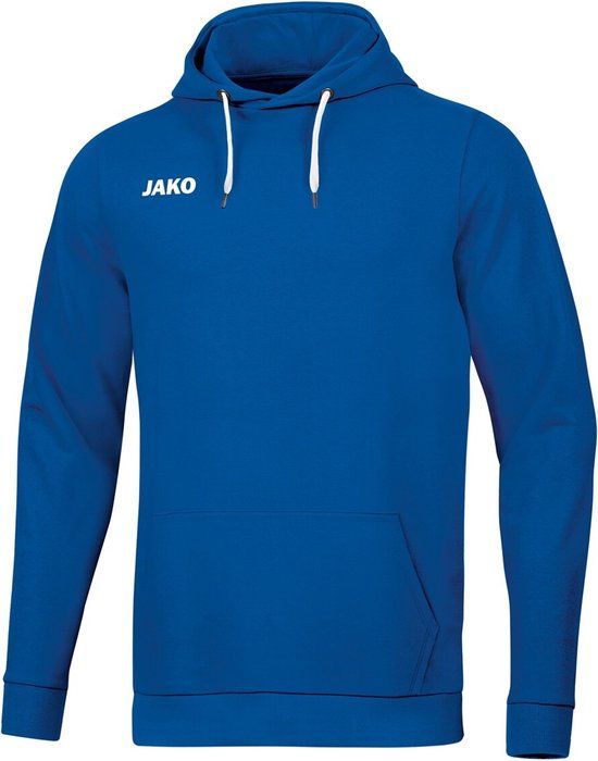 Jako Base Sweater Met Kap Heren - Royal - Maat M