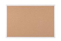 Bi-Office Mayan wit aluminium frame kurk prikbord, 60 cm x 45 cm