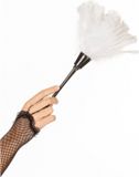 Funny Fashion Witte veren plumeau