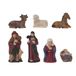 Well Home 7-delige kerststalfigurenset met realistische details en verschillende maten