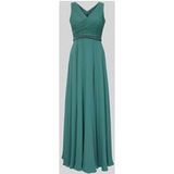 Vera Mont Avondjurk voor dames met, Dark Emerald., 44