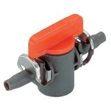 Gardena Micro Drip Robinet d'arrêt 4,6 mm (3/16") Plastique Gris, Orange