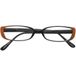 Lunettes de lecture Vari+San Varesa Orange 3.5 Dioptries
