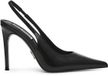 Steve Madden Dames Sandalen Reyes Zwart Leer Hakhoogte 8 cm Naaldhak Gesp Maat 39