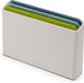 Joseph Joseph Duo Opal - Snijplanken in Houder Set van 4 Stuks - Polypropyleen - Multicolor