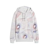 PUMA Essentials Printed Graphic hoodie voor heren XXL, White Glow Heather