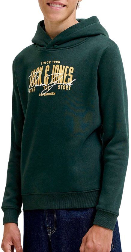 Jack & Jones Print Hoodie Jongens - Maat 176