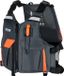 VEVOR Gilet de sauvetage pour kayak, sports nautiques, gilet de sauvetage 110N Adulte XL, Gris-Orange