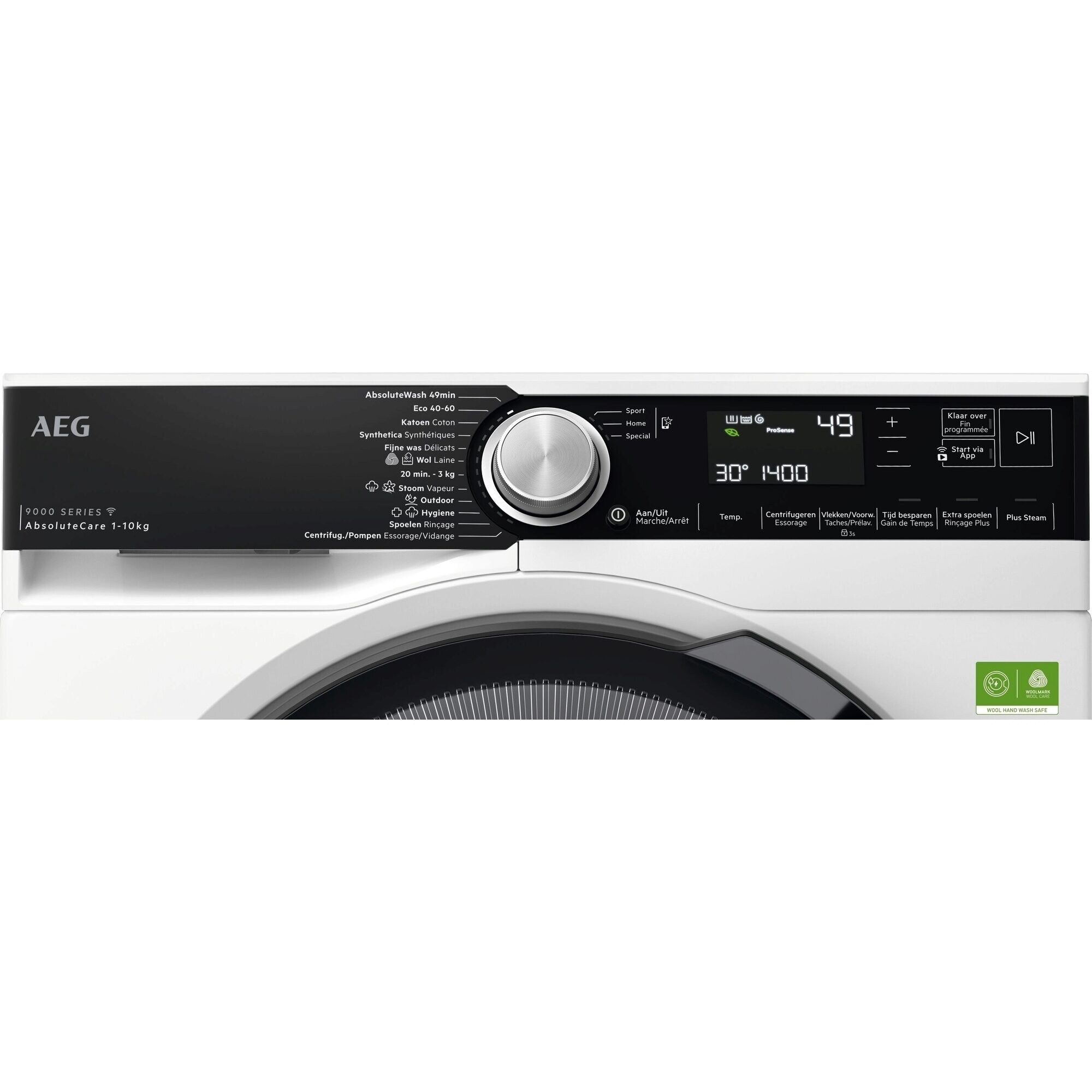 AEG 9000 L97FSR14L6U Wasmachine - 10 kg