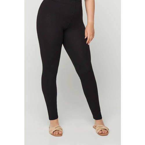 Zizzi Plus Size Legging - Zwart