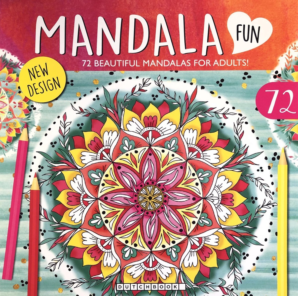 Dutchbook Mandala Kleurboek voor Volwassenen met 72 Kleurplaten - kleurplaat - tekenen - inkleuren - kleurtjes -