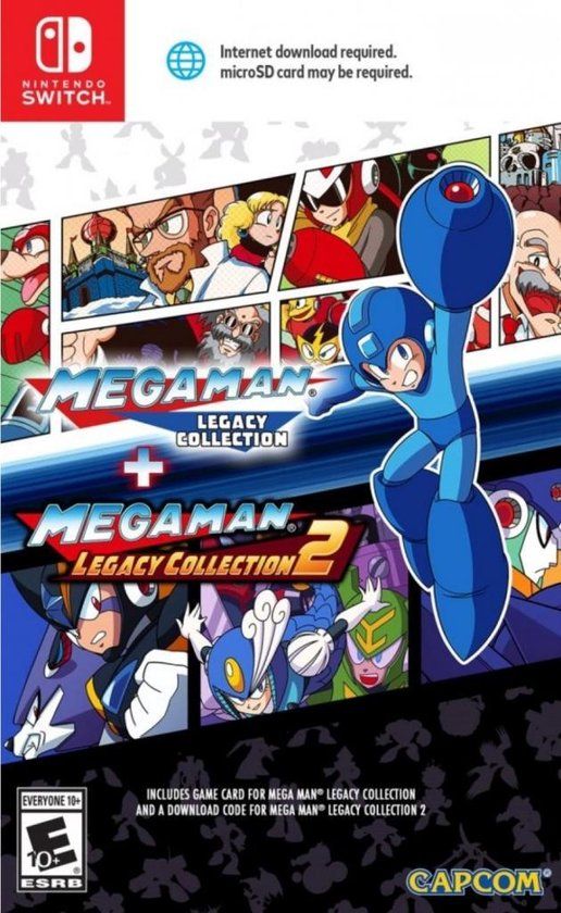 Mega Man Legacy Collection 1 + 2 - Nintendo Switch - USA Import