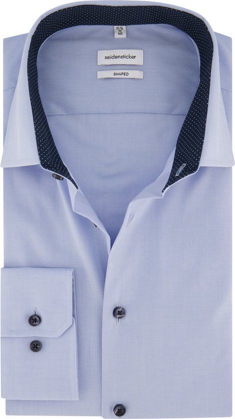 Seidensticker BUSINESS KENT PATCH12 - Shirt dress - ml - 41 - blauw - Heren
