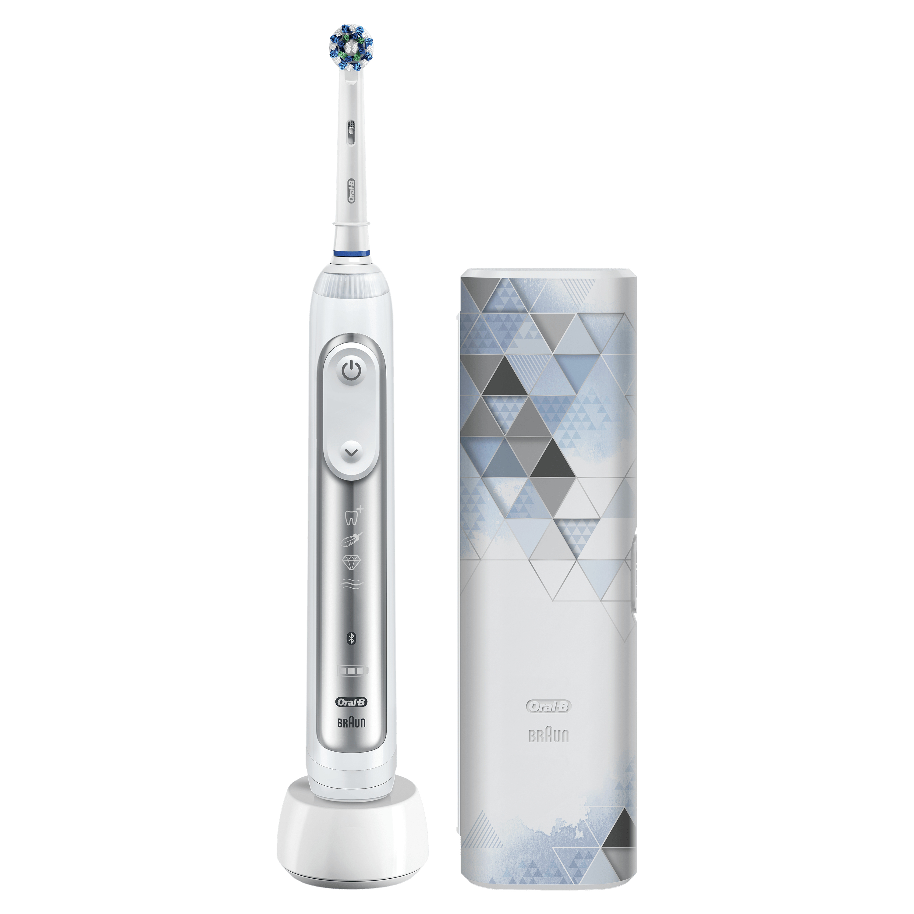 Oral-B Oral-B Genius - 8500 - Elektrische Tandenborstel Zilver Powered By Braun