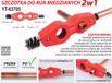 Yato - Brosse de nettoyage pour tube en cuivre 2-en-1 - Acier inoxydable - Ø 15mm & 22mm