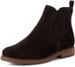 Tamaris Chelsea-laarsjes voor dames, leren enkellaarsjes 1-25056-41-347, dames, bruin