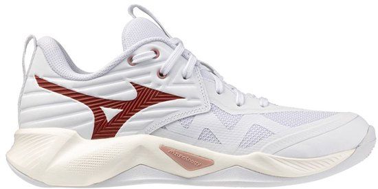 MIZUNO Wave Momentum Pro Dames Indoor Schoenen Wit