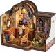 StarTech The Magic Study Doe-het-zelf miniatuur poppenhuis Houten bouwpakket 267 onderdelen Schaal 1:18 Vanaf 14 jaar Fantasie