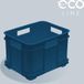 Keeeper Opbergdoos, Eco Plastic (PP), 35x27x22 cm, 16 L, blauw