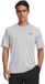 Under Armour UA Tech Vent SS-GRY Heren Sportshirt - Halo Grijs - Zwart