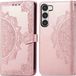 iMoshion Hoesje Met Pasjeshouder Samsung Galaxy S23 - Mandala Bookcase - Rosé Goud