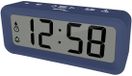 Technoline WT 175 - Wekker - Digitaal - Alarm - Snooze - Datumaanduiding - 12/24 - Luchtvochtigheidaanduiding - Binnentemperatuur - Batterij indicator - Rechthoek - Blauw