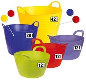 Kerbl Flexibler Trog FlexBag rot 60l